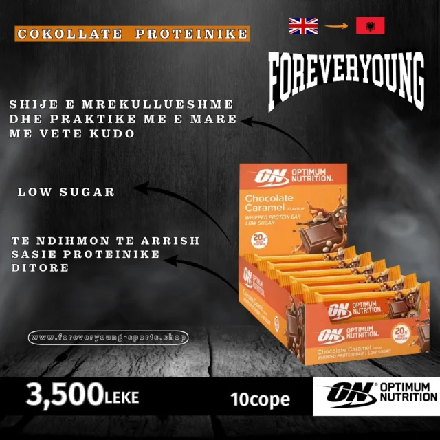 Cokollate Proteinike (10cop)

🚛 FREE DELIVERY 🤝

Produktet jan 100% origjinale sjell nga magazina kryesore e Optimum Nutrition ne UK 🇬🇧🇦🇱

Na kontaktoni per porosi ne Whats up ose ne faqen e webit ku mund te zgjidhni produktin qe ju deshironi te vendosni te dhenat dhe ne kujdesemi qe tja u sjellim , taksimi i pageses behet cash .

Whats up: +447882281103 📞

#foreveryoung #supplement #albania #unitedkingdom #bodybuilding #wrestling #boxing #athlete #optimumnutrition #foreveryoungsports #gym #proteina #creatin